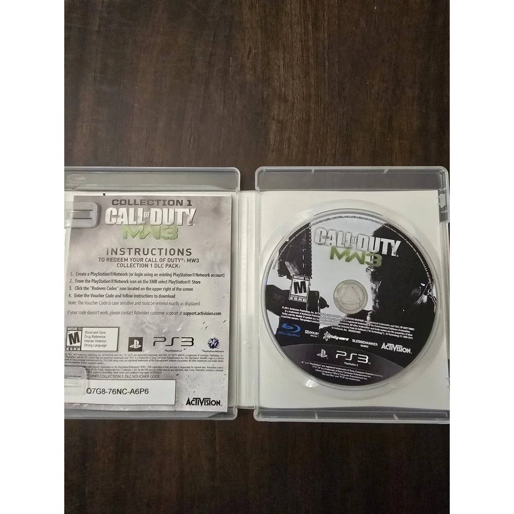 Call‎ of Duty MW3 Modern Warfare 3 Sony PlayStation 3 Ps3 COD Complete  Tested